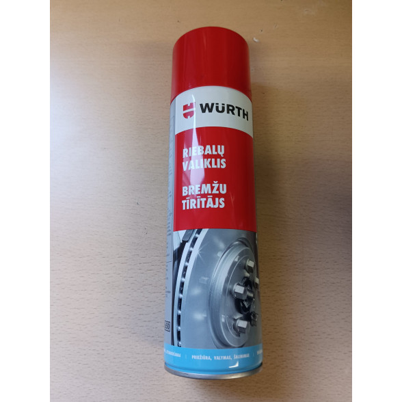 Bremžu attīrītājs aerosols Wurth (500ml)